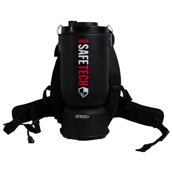 Aspirateur dorsal Omega SafeTech HEPA – Pour particules dangereuses