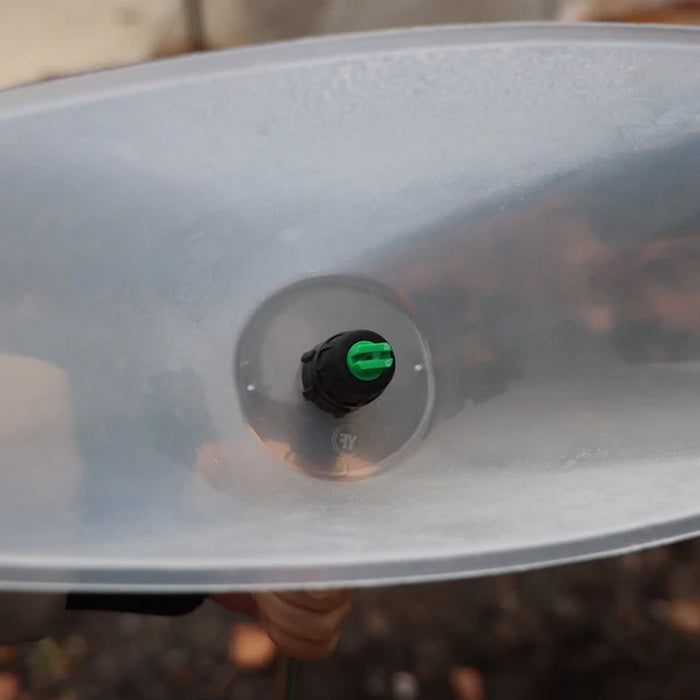 FlowZone Protection anti-dérive Quick-Connect avec buse à jet plat 110° – FZAAOX