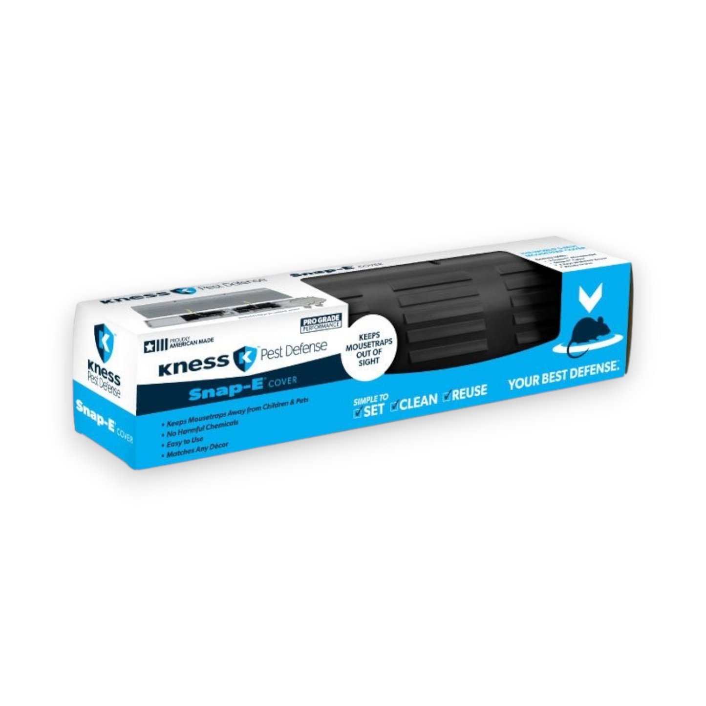 Snap-E Mouse Trap Cover - Black 102-0-063
