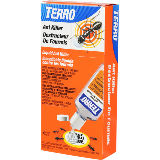 TERRO Liquid Carpenter Ant Bait 59.15 mL – Eliminates the entire colony