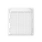 Universal metal outdoor ventilation grille – pest protection
