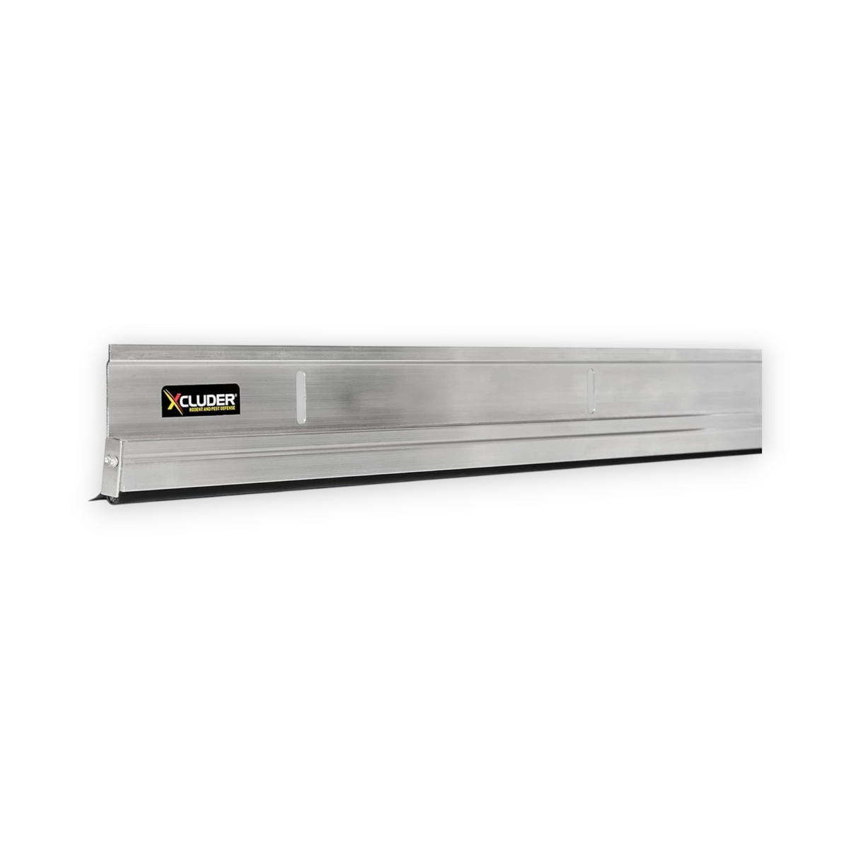 Xcluder Versa-Line Sweep - Rodent Proof Door Sweep, Mill Finish, 36'', No Cover