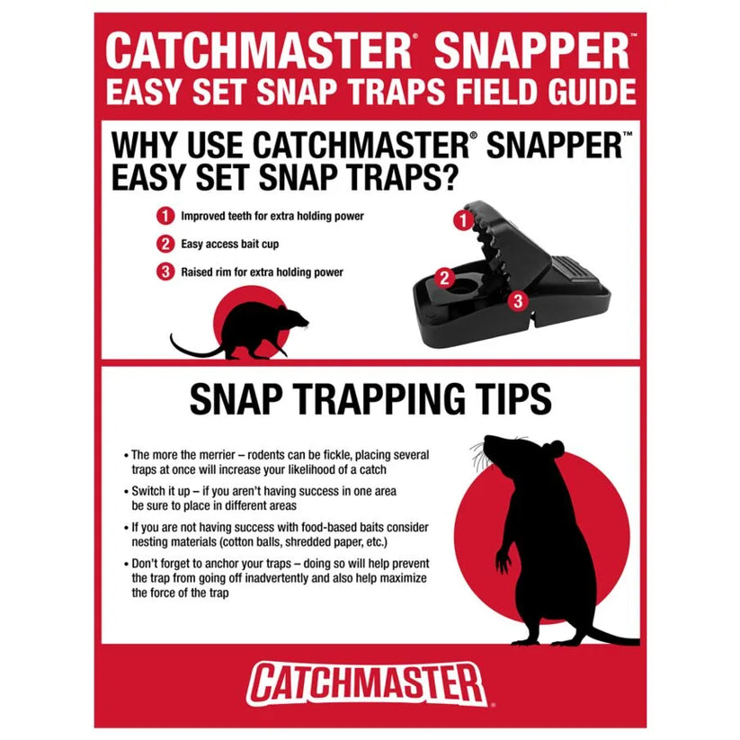 Catchmaster, Easy Set Mouse Trap with Low Profile (unit)