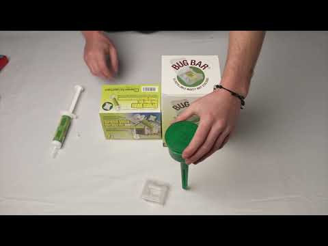 Vidéo explicative station d'appât rechargeable bug bar, Explanatory video for rechargeable bug bar bait station